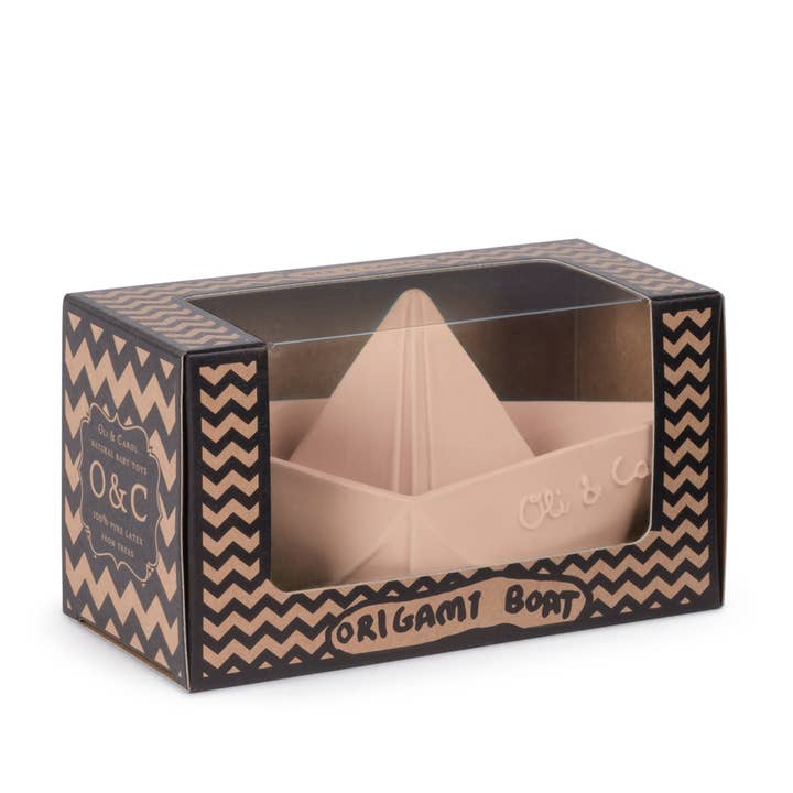 Oli & Carol - Wholesale Bath Toy - Baby - Origami Boat Nude2