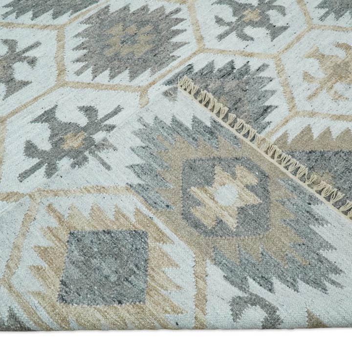 The Rug Decor, Inc. - Wholesale Area Rug - Handmade kilim rugs made with wool blend - 4x6, 5x8 and 8x10