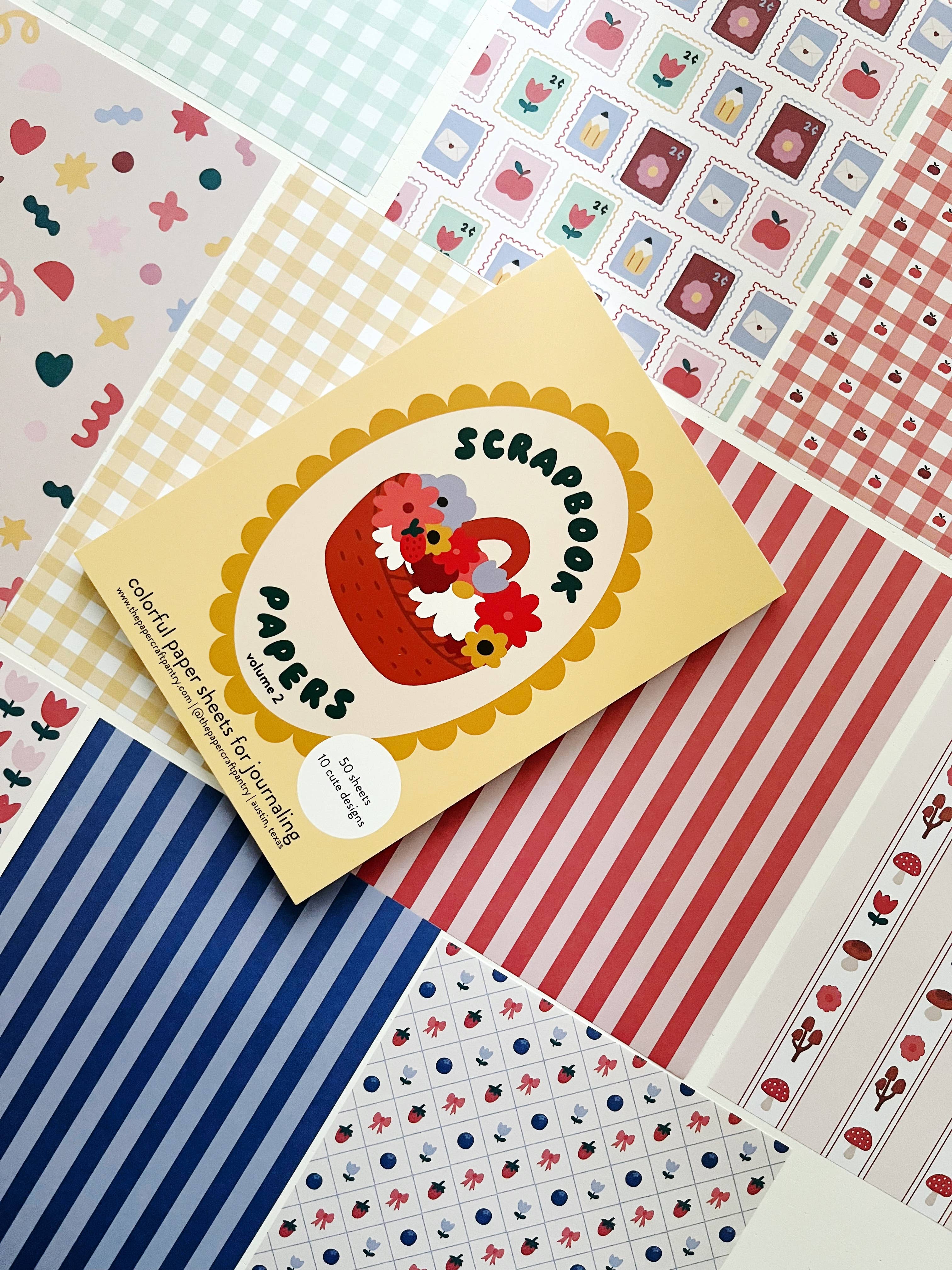 The Paper + Craft Pantry - Wholesale Scrapbook - Scrapbook Papers Vol. 23