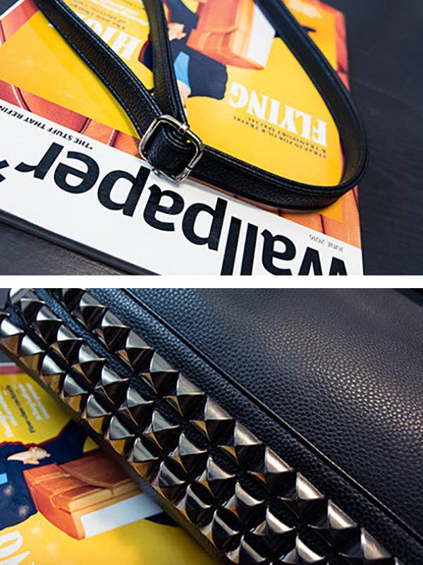 ShieldChic - Wholesale Shoulder Bag - Women's - Stylish Selection Cool Rivet Punk Bags Accessories8