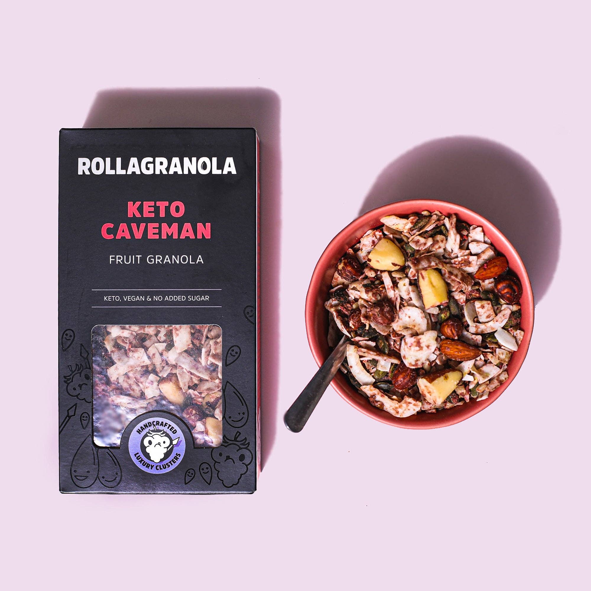 Rollagranola – wholesale Granola – Keto Caveman Granola5