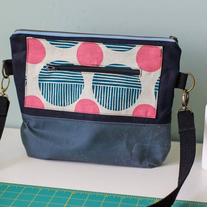 Stone Path Crossbody Bag for wholesale by Two Bridges Handmade