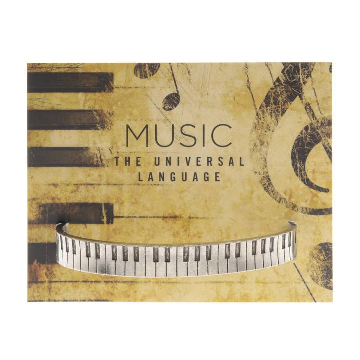 Whitney Howard Designs - Wholesale Cuff Bracelet - Piano Jewelry Adjustable Cuff