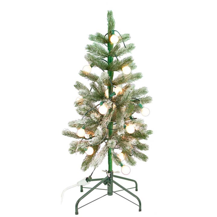 Aspen Pine Flocked Christmas Tree for wholesale by Lee Display