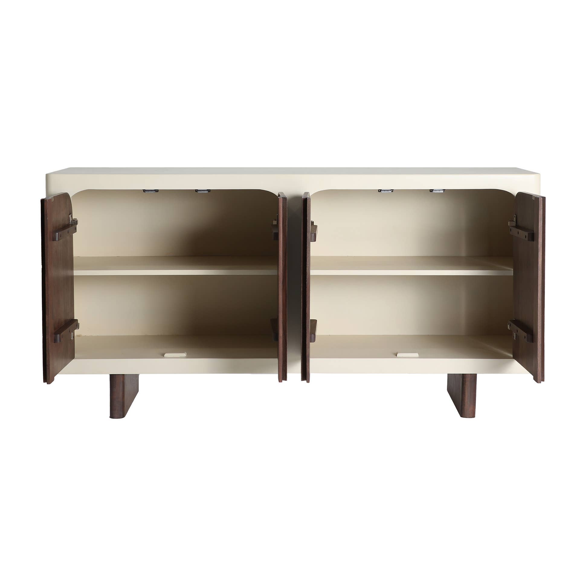 Kodu - Wholesale Sideboard - Acacia wood sideboard in off-white, 160x402