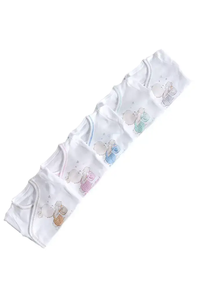 Amorim Gerações, LDA - Wholesale Bodysuit Set - Baby - 4-Piece Set Printed Bunny in the Basket 0770s0