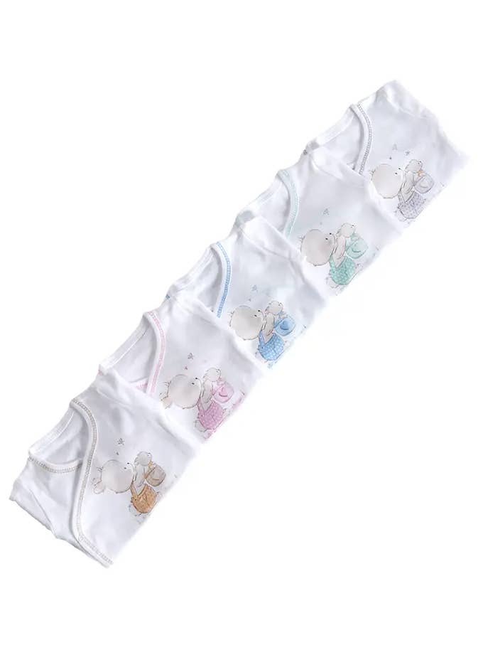 Amorim Gerações, LDA - Wholesale Bodysuit Set - Baby - 4-Piece Set Printed Bunny in the Basket 0770s