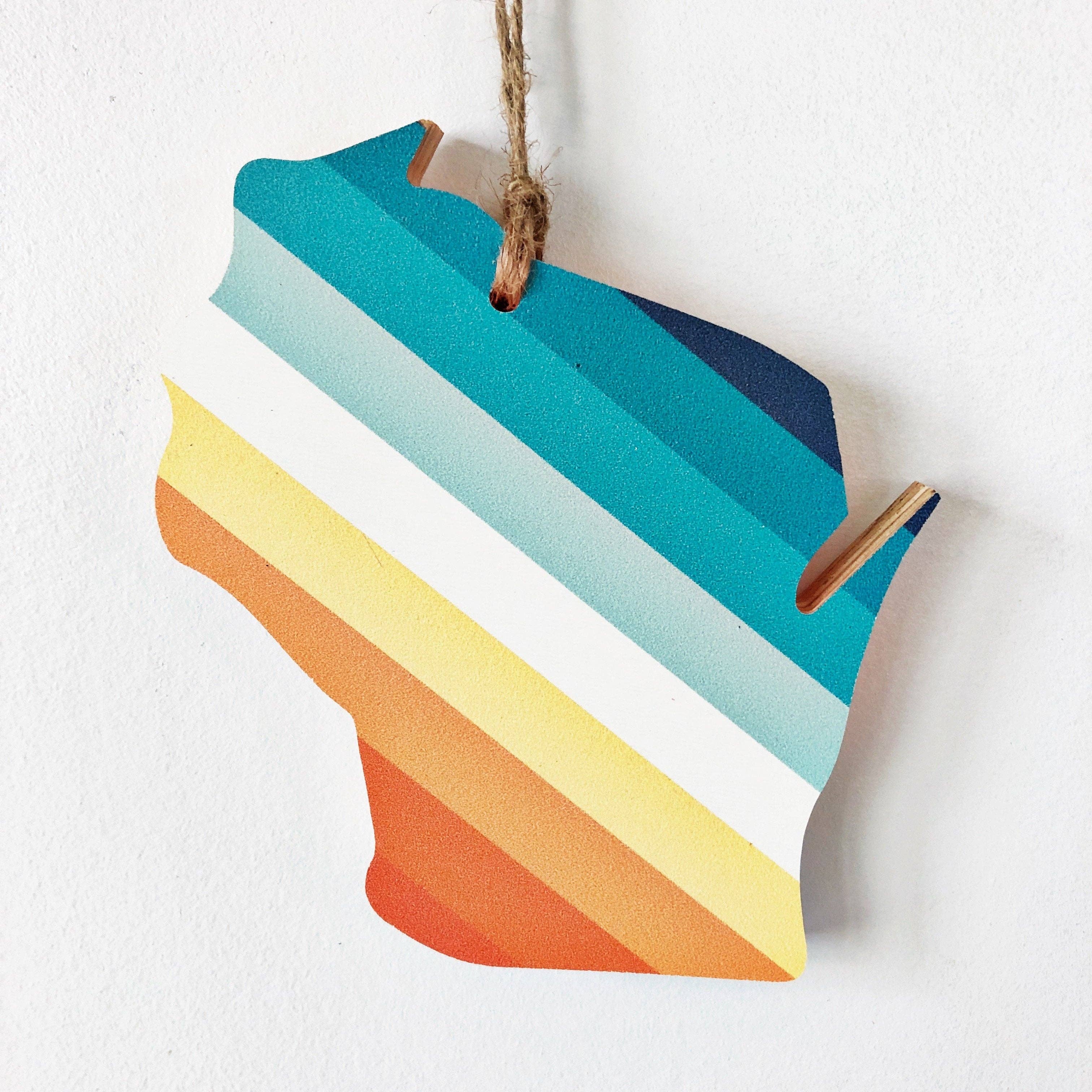 Hemlock & Heather - Wholesale Ornament - '76 Stripes State Ornaments53