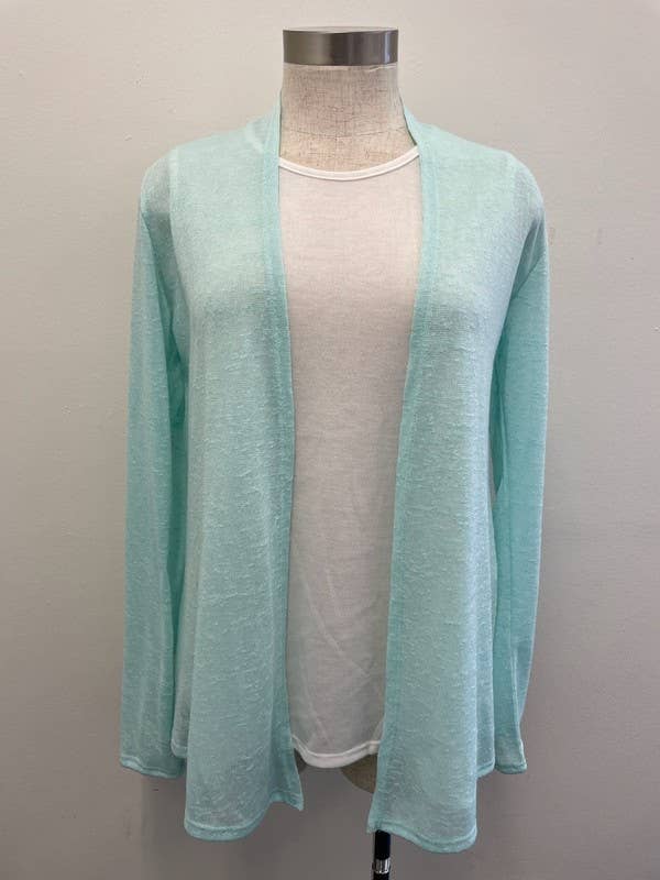 Chris & Carol Apparel - Wholesale Cardigan - Women's - SOLID KNIT CARDIGAN - A3147-NEWFABRIC3