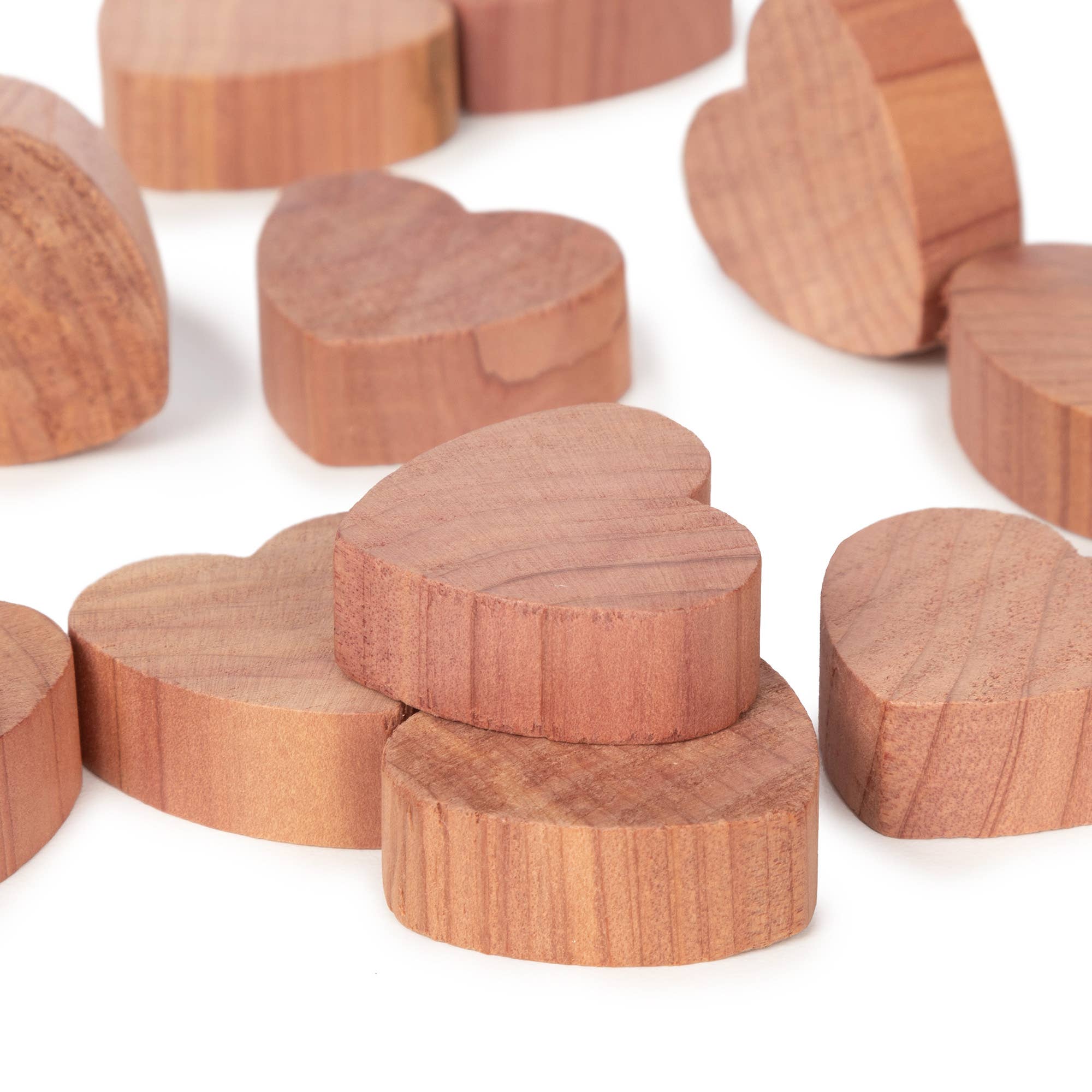 Compactor - Wholesale Insect Repellent - Pack of 15 x Natural Cedar Mothproof Hearts, Brown2