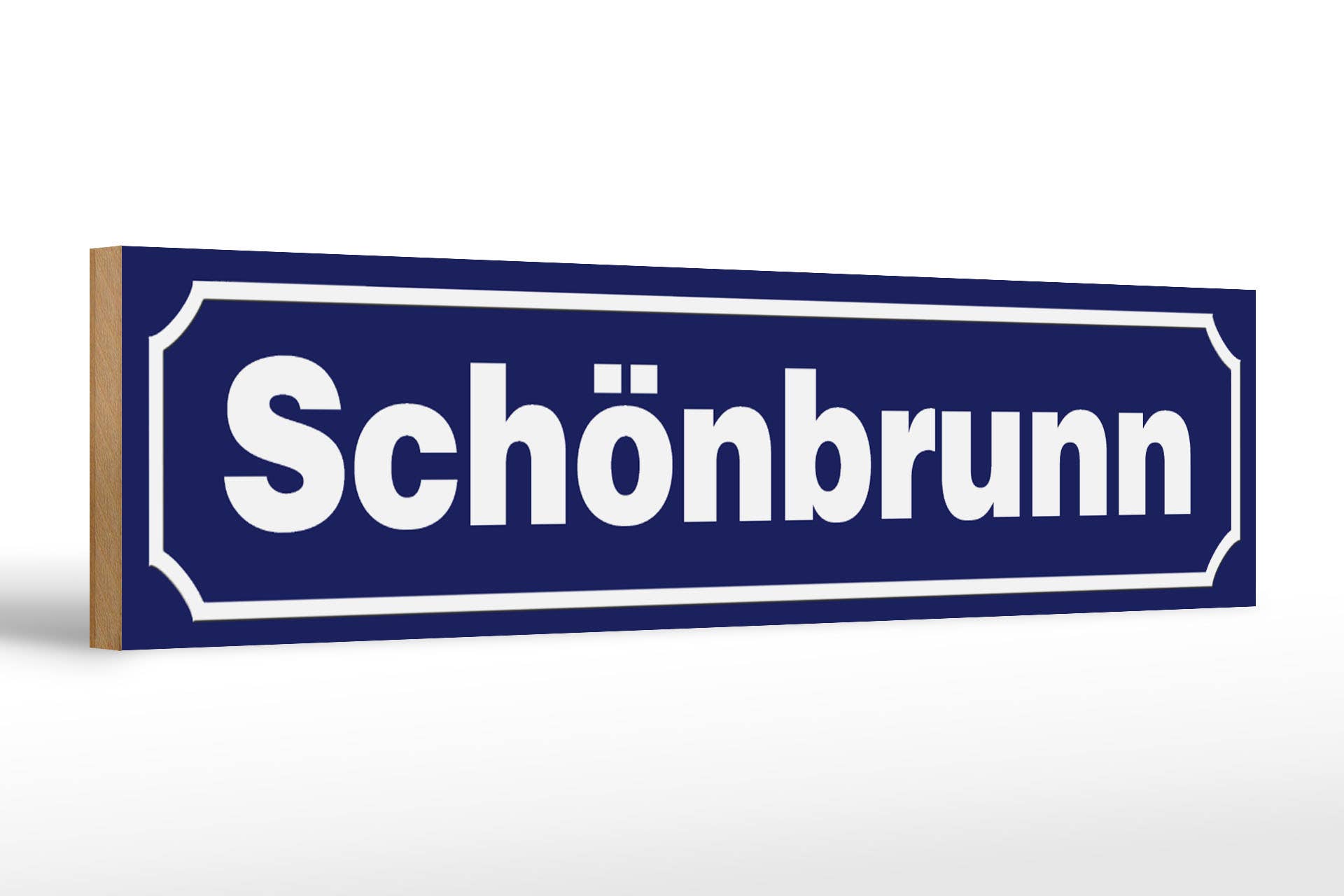 Femer - Wholesale Sign - Wooden sign notice 46x10cm Schönbrunn0