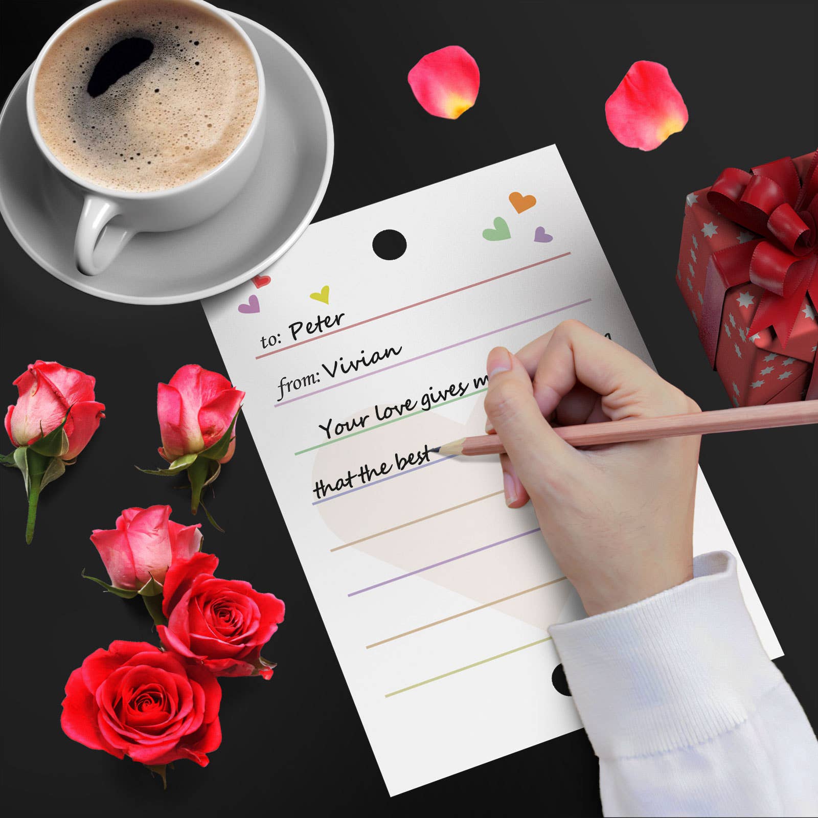 Fun Little Toys - Vente Cartes de Saint-Valentin - Lot de 108 bâtonnets lumineux en 6 couleurs avec des cartes de fête au néon5