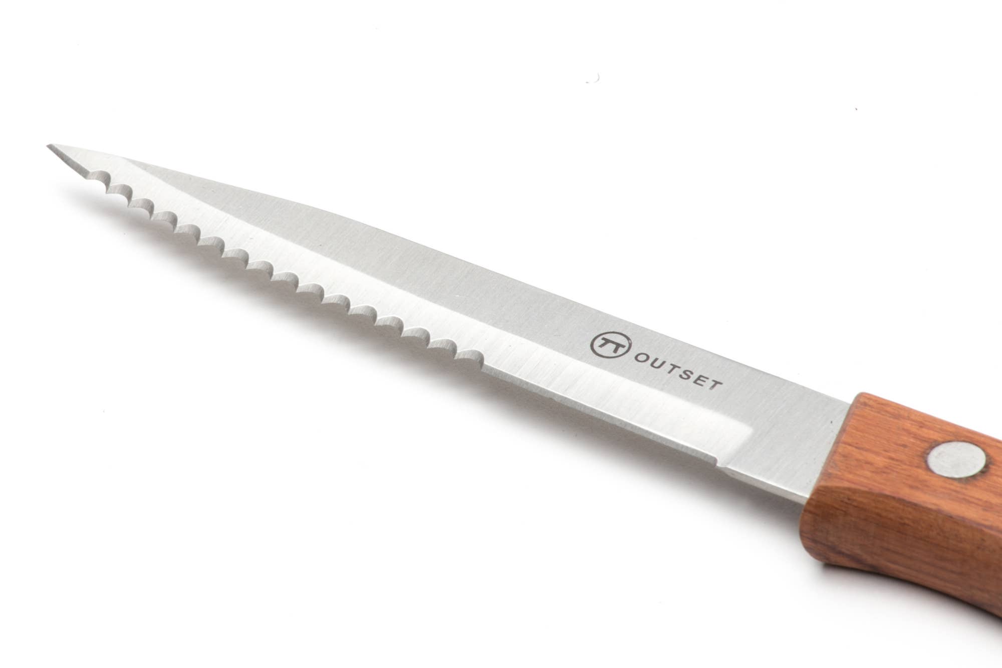 Fox Run Brands - Wholesale Knife set - Outset Rosewood Steak Knife, Set of 6, 8.75" Length4