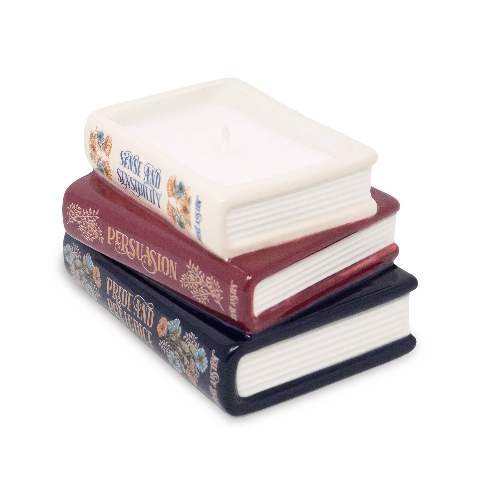 Steel Mill and Co. - Wholesale Novelty Candle - Bookstack Candle, Jane Austen7