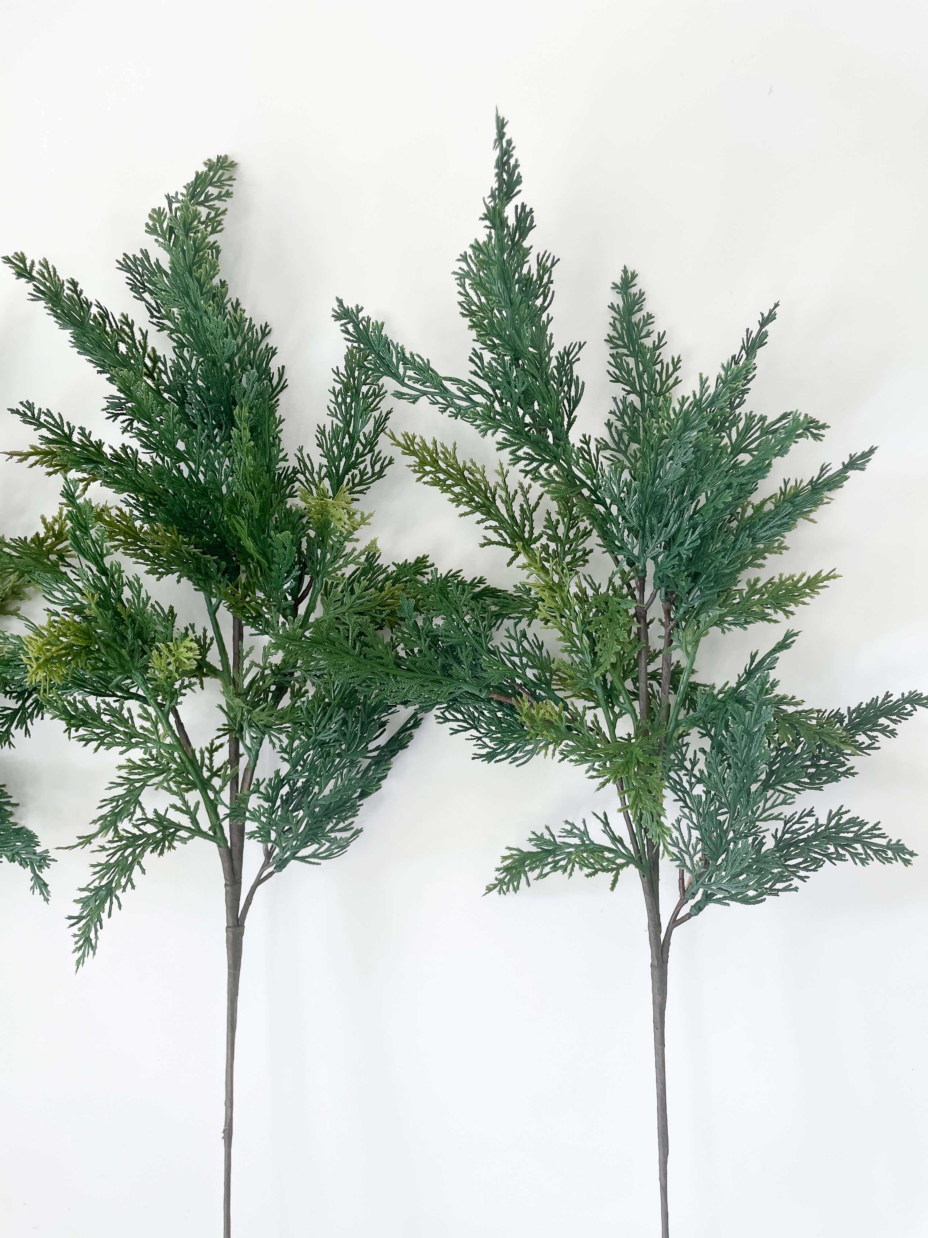 Hycroft Home Decor - Vente Décoration de Noël - Tige de Noël en faux cyprès Real Touch 28"5