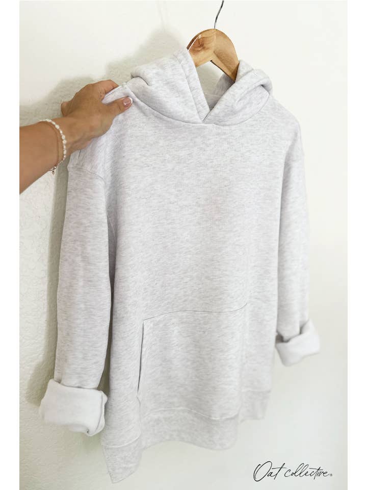 OAT COLLECTIVE - Wholesale Hoodie - Women's - Premium Basic Hoodie Pullover Sweatshirt5