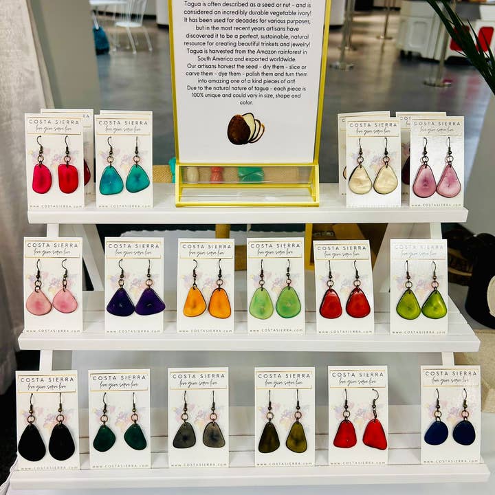 Madalina Earring Display for wholesale by Costa Sierra
