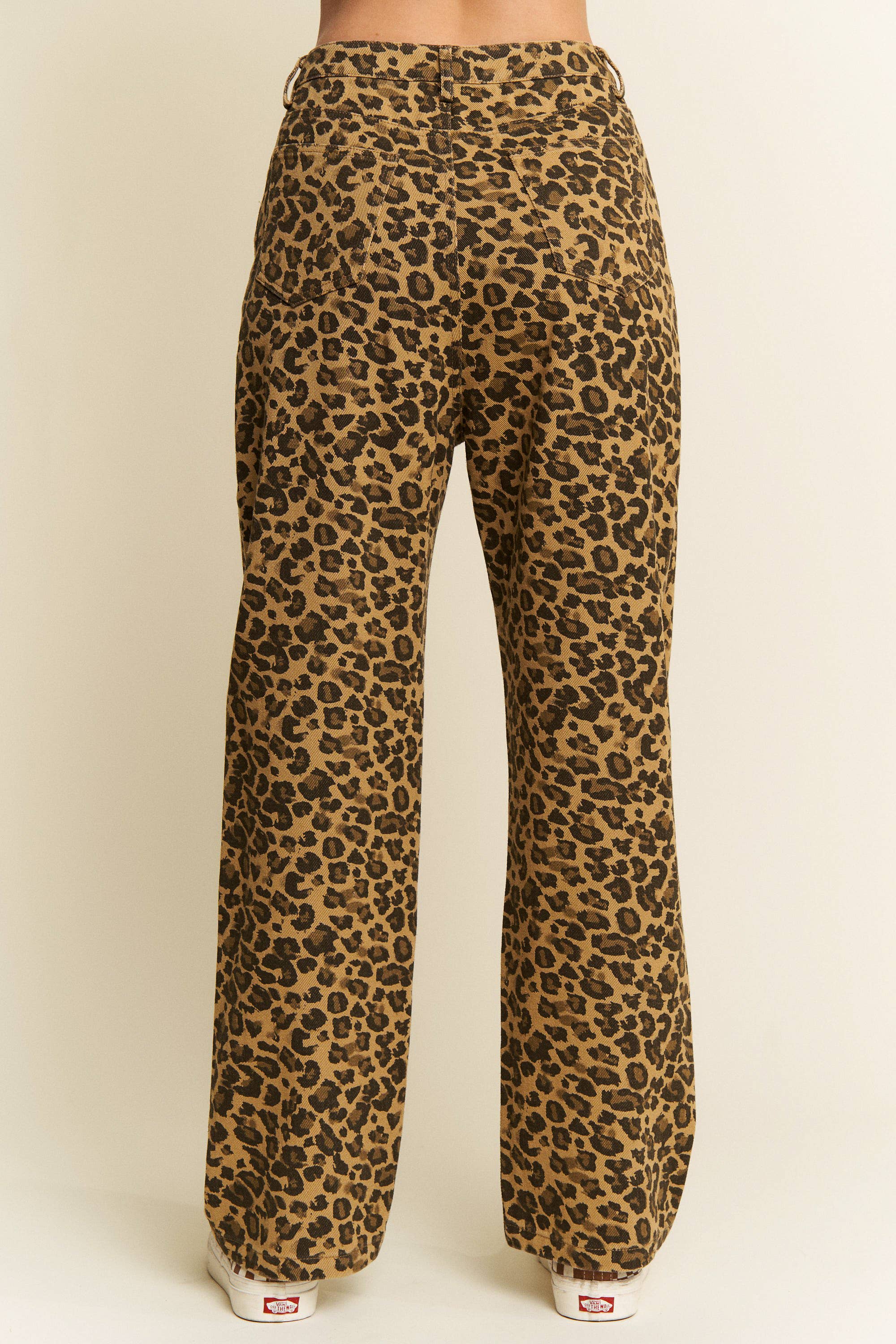 JADE BY JANE - Wholesale Jeans - Women's - PLUS SIZE LEOPARD PRINT DENIM PANTS15