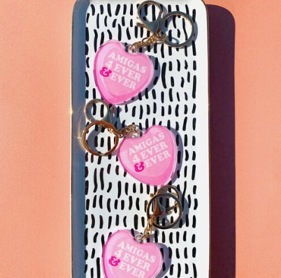 Miradela - Wholesale Keychain - Women's - Amigas 4Ever Keychain1