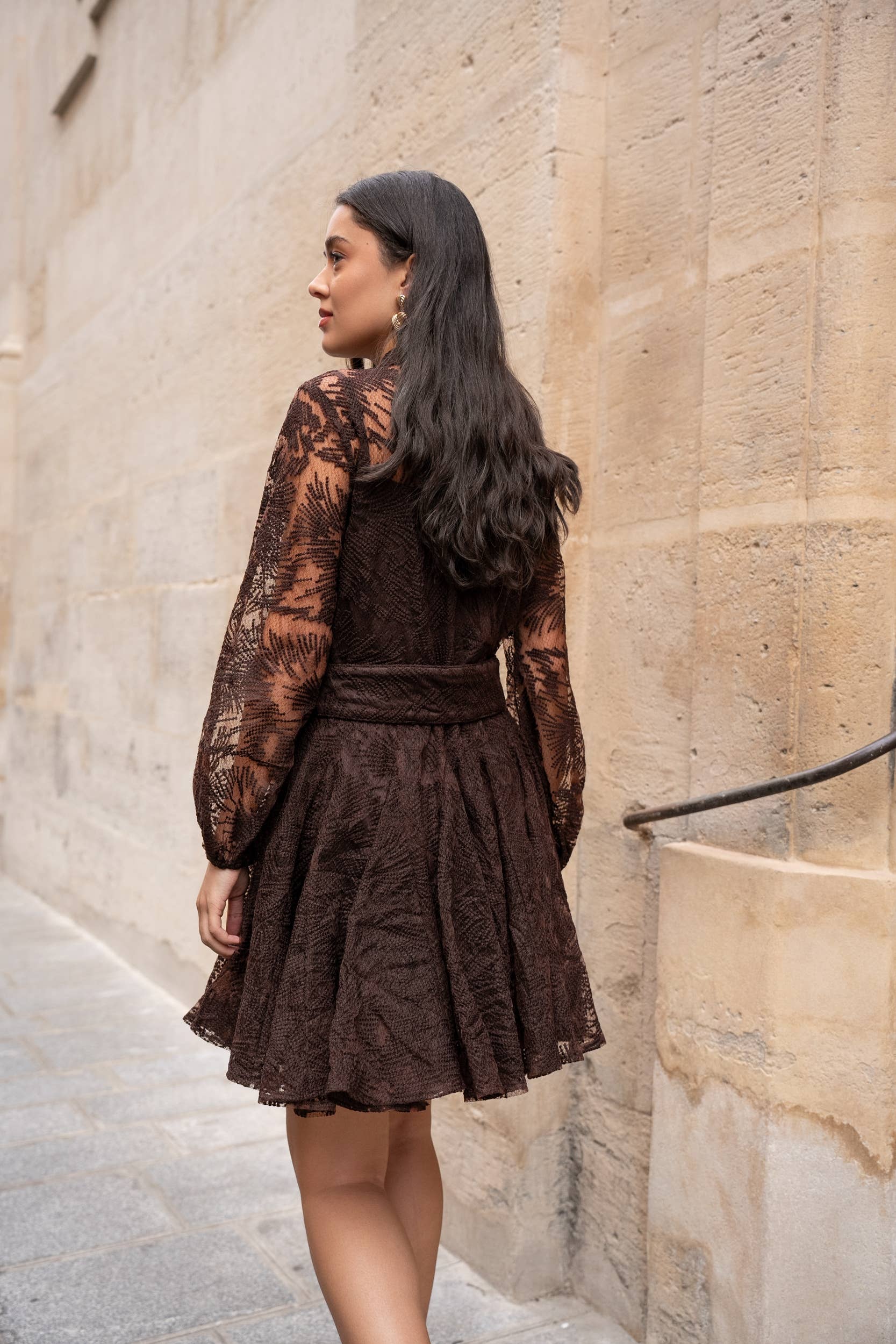 CHOKLATE PARIS – Engroshandel Kjole - Dame – Sonia skaterkjole i blonde - 80960-24