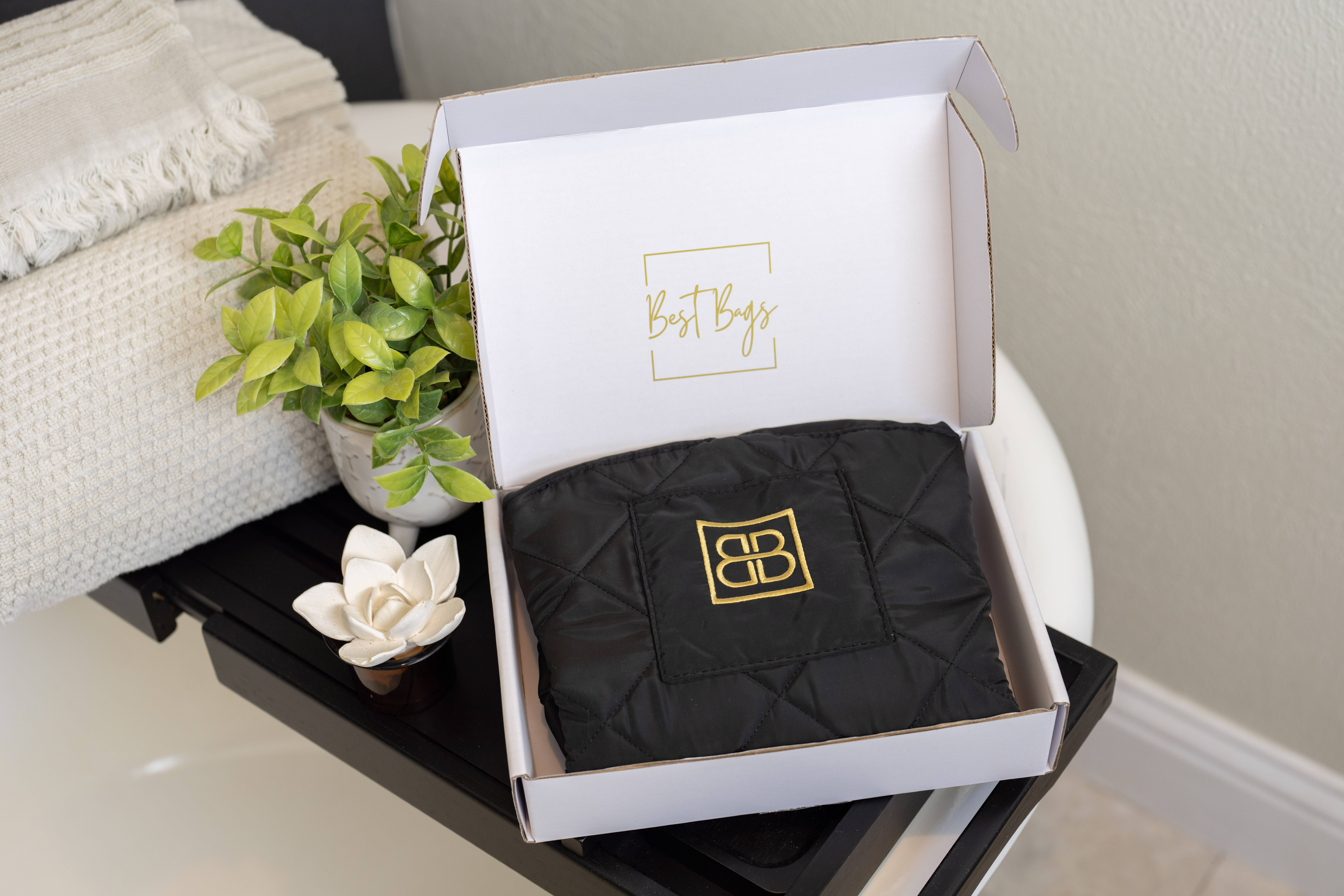 Best Bags - Venta al por mayor Bolsa para maquillaje - Bolsa de maquillaje acolchada con cordón plano, organizador de cosméticos 14