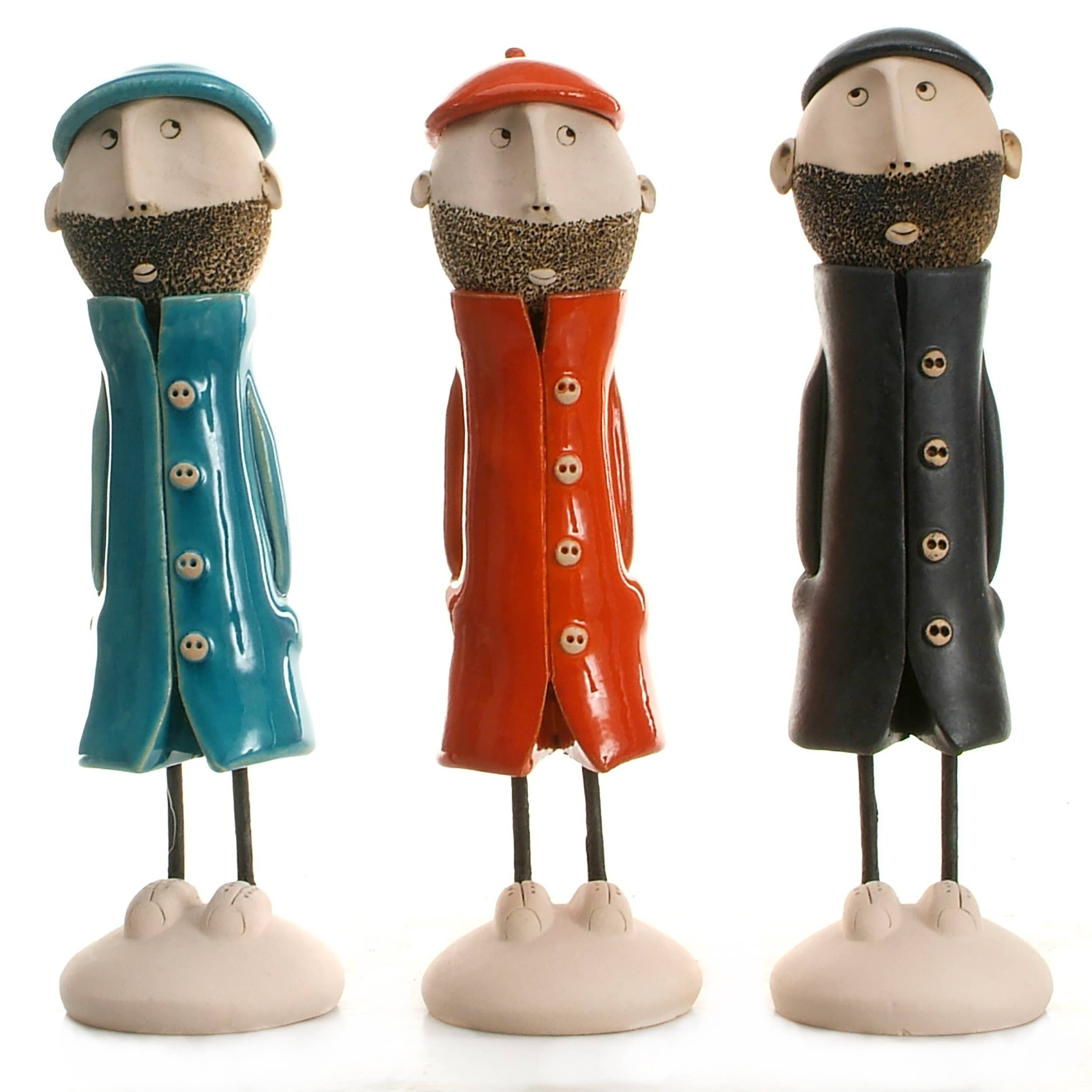 Enigma Supplies – wholesale Decorative figurine – MiGC with Beard Ceramic Figurine| Various Colours14