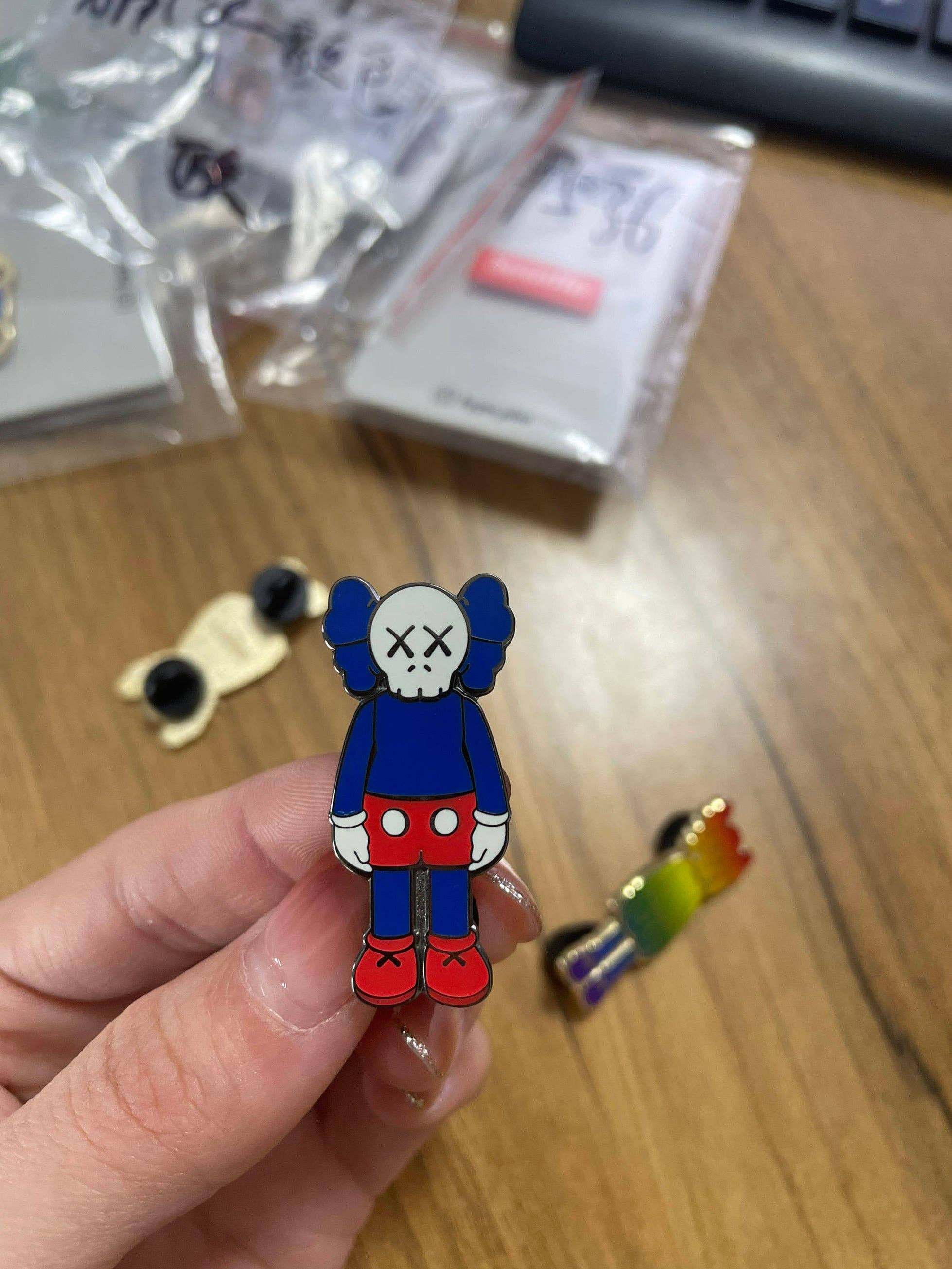 Hype Pins - Wholesale Lapel Pin/Button - HypeBeast KAWS Independence Hard Enamel Pin