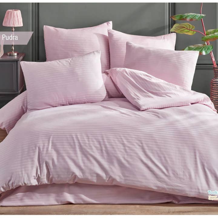 VAKUR HOME - Wholesale Bedding Set - Cotton Bedding | Satin Duvet Cover | 6-piece with Box3