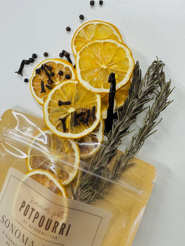 Sonoma Grove Simmer Pot Potpourri for wholesale by Simmer Pot Potpourri