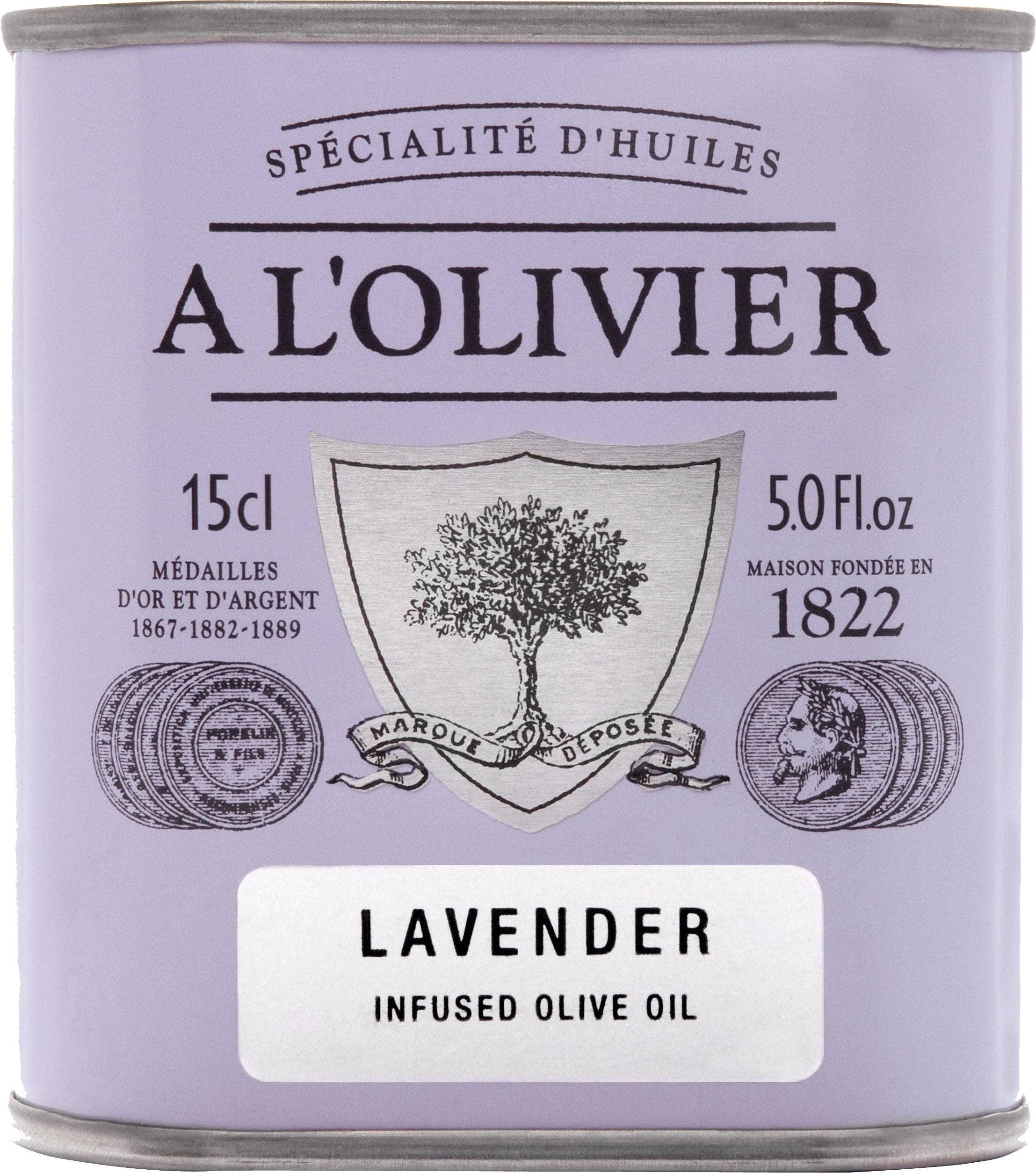 Wholesome Good - Wholesale Olive Oil - A L'Olivier Lavender Infused Olive Oil 150 ml0