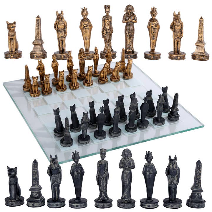 Pacific Trading - Wholesale Board Game - 11071 Egyptian Chess Set