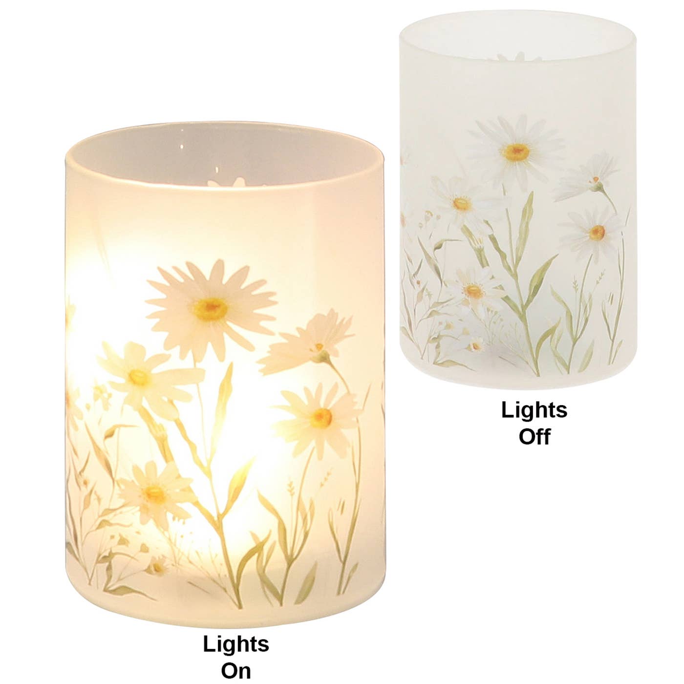 Joe Davies - Wholesale Decorative Tabletop Object - Daisy Field LED Tube Small2