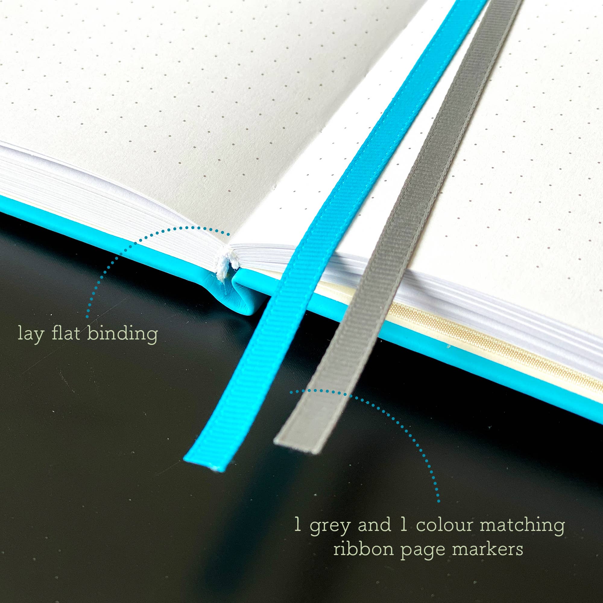 Mountparker - Wholesale Journal/Diary - Soft-touch Hardcover Dotted Notebook / Journal 100gsm paper12