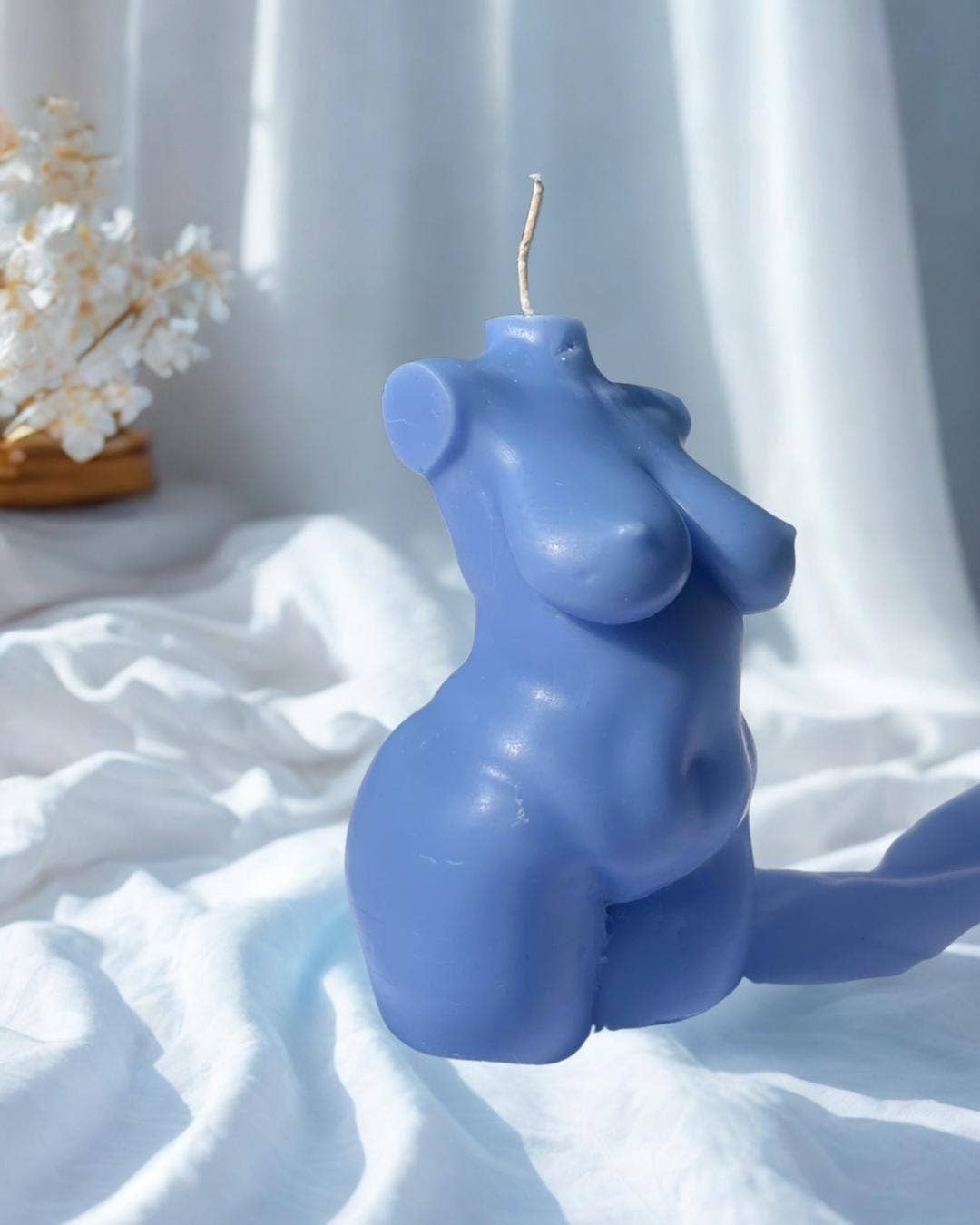 Beauty and the Moon - Wholesale Novelty Candle - Plus Size Goddess Beeswax Female Body Candle4