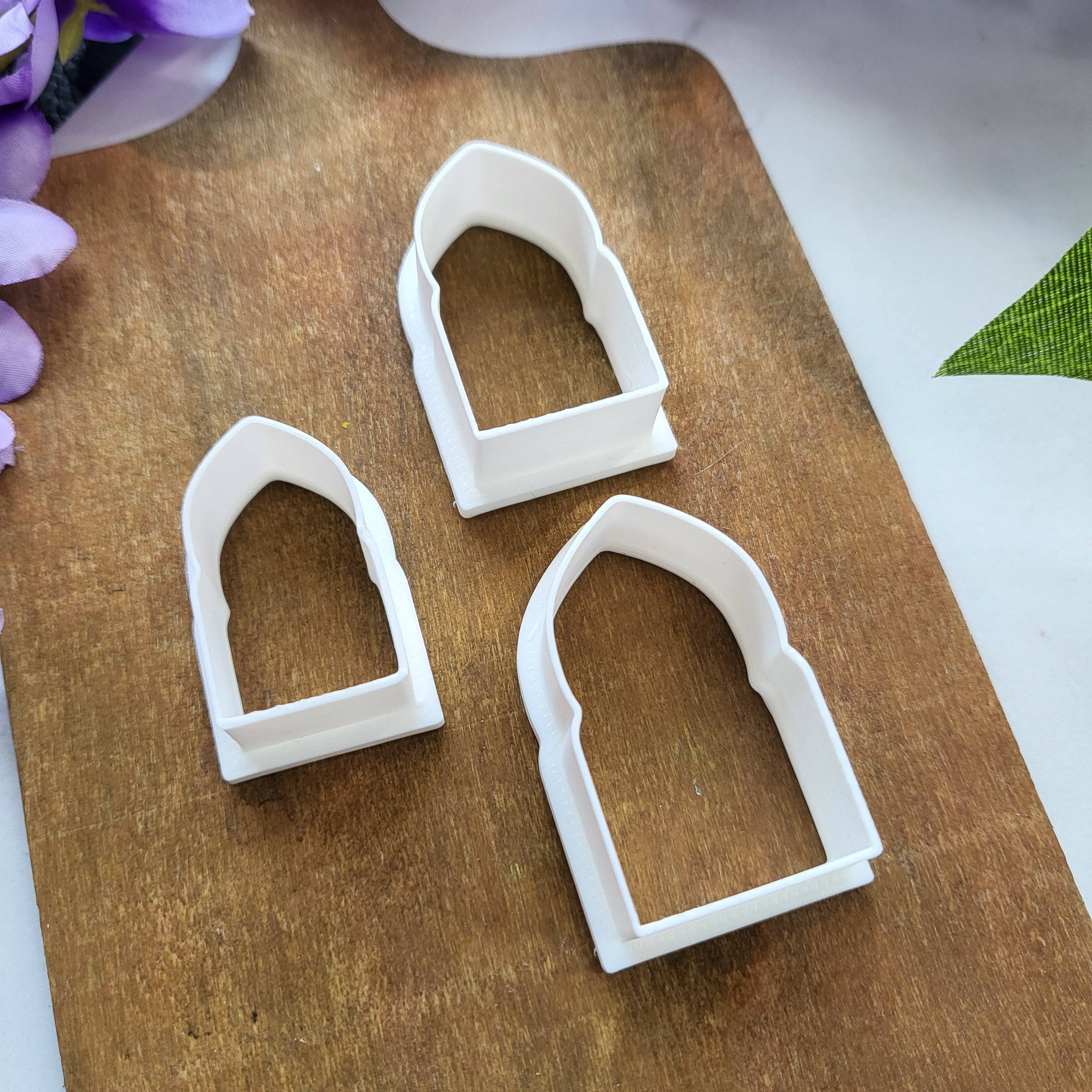 Olive the Stuff – Großhandel Bastelwerkzeug – Clay Cutter in Fensterform in 30 mm, 35 mm, 40 mm und 45 mm4