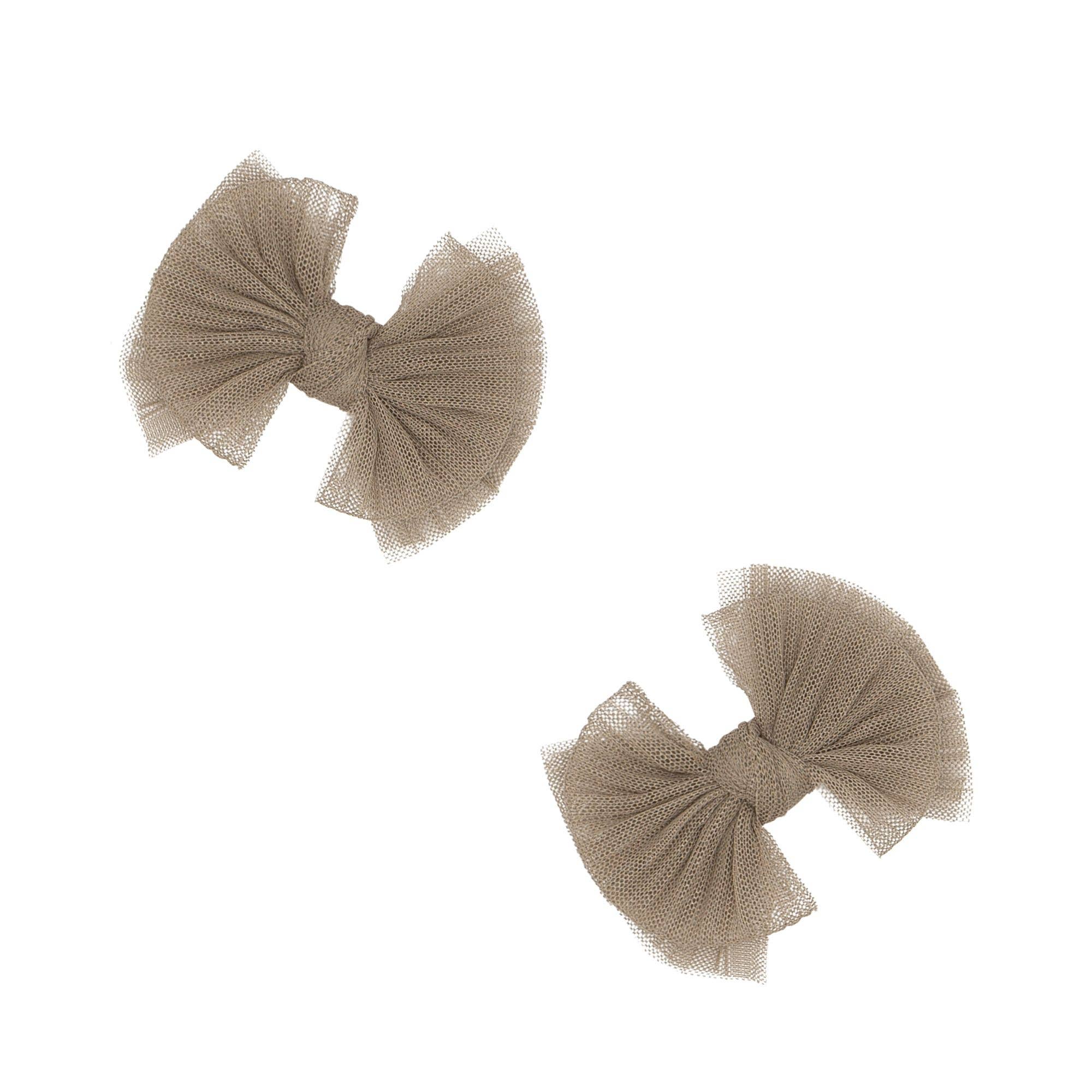 Baby Bling Bows - Venta al por mayor Lazo para el pelo - Niños - Pack de 2 pinzas de tul Baby Bling® para el pelo Baby FAB®4