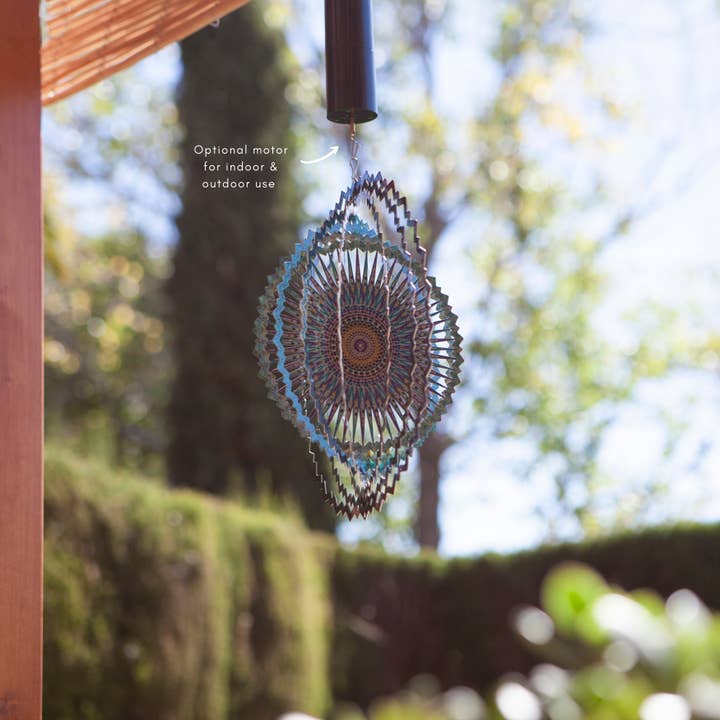 TWS Trading Limited – wholesale Wind spinner – 12'' Mandala Space Wind Spinner5