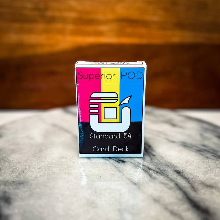 Superior Print on Demand – wholesale Spelkort – CMYK Traditionella Spelkort, Standard Kortlek