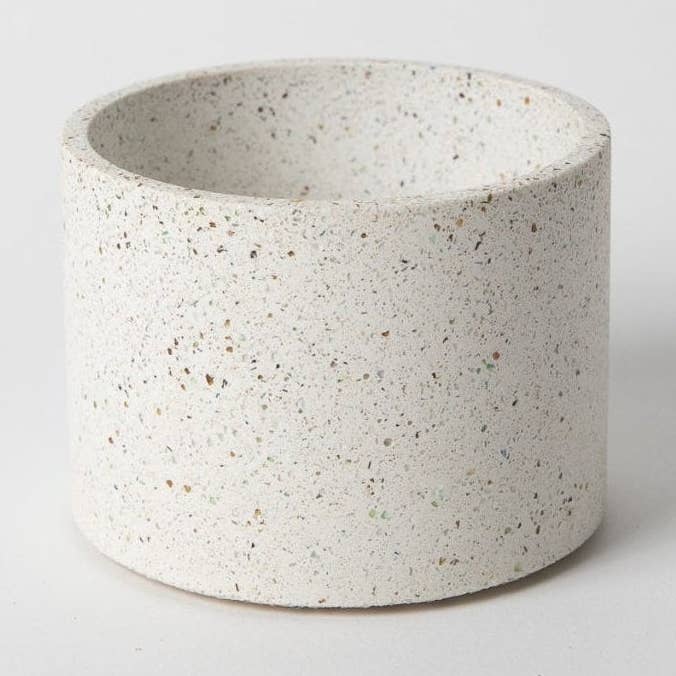 4" Vasijas | Terrazo Blanco para venta al por mayor de pretti.cool