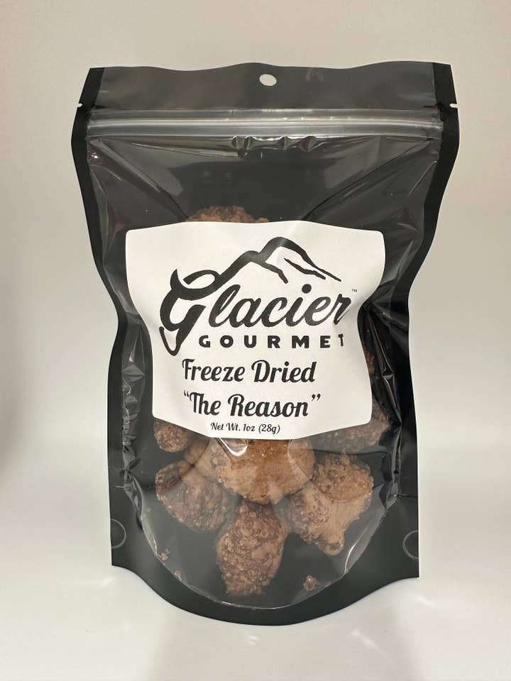 Liofilizzato "The Reason" - Sacchetto da 1 oz per la vendita all'ingrosso da parte di Glacier Gourmet