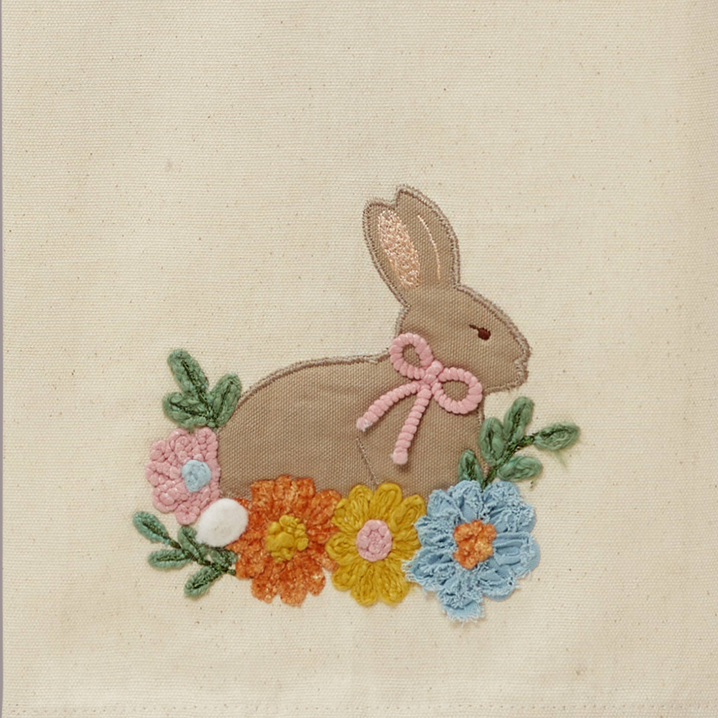 Peking Handicraft – wholesale Tea towel – Floral Rabbit Kitchen Towel1