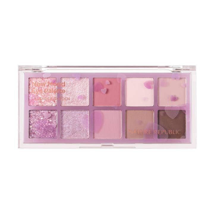 VIAI Beauty - Wholesale Eyeshadow Palette - NATURE REPUBLIC New Mood Eyeshadow Palette 04 Lavender Garden