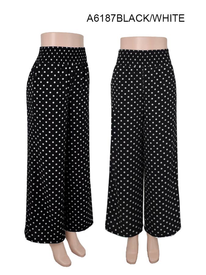 SSImport – Großhandel Hose – Damen – A6187 WEIT GESCHNITTENE LUFTIGE HOSE FRÜHLING UND SOMMER 12 STÜCK/PAKET