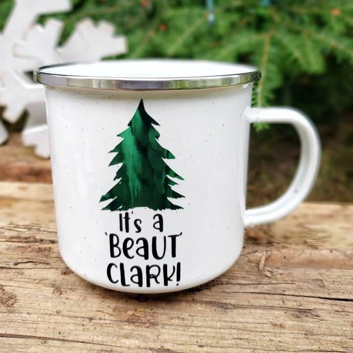 Mug National Lampoon, It's A Beaut Clark, Griswold Christmas Mug, Griswold Christmas, Mug Hot Cocoa, Mug de film de Noël, Chaussette de Noël pour la vente par Superior Sweet Water