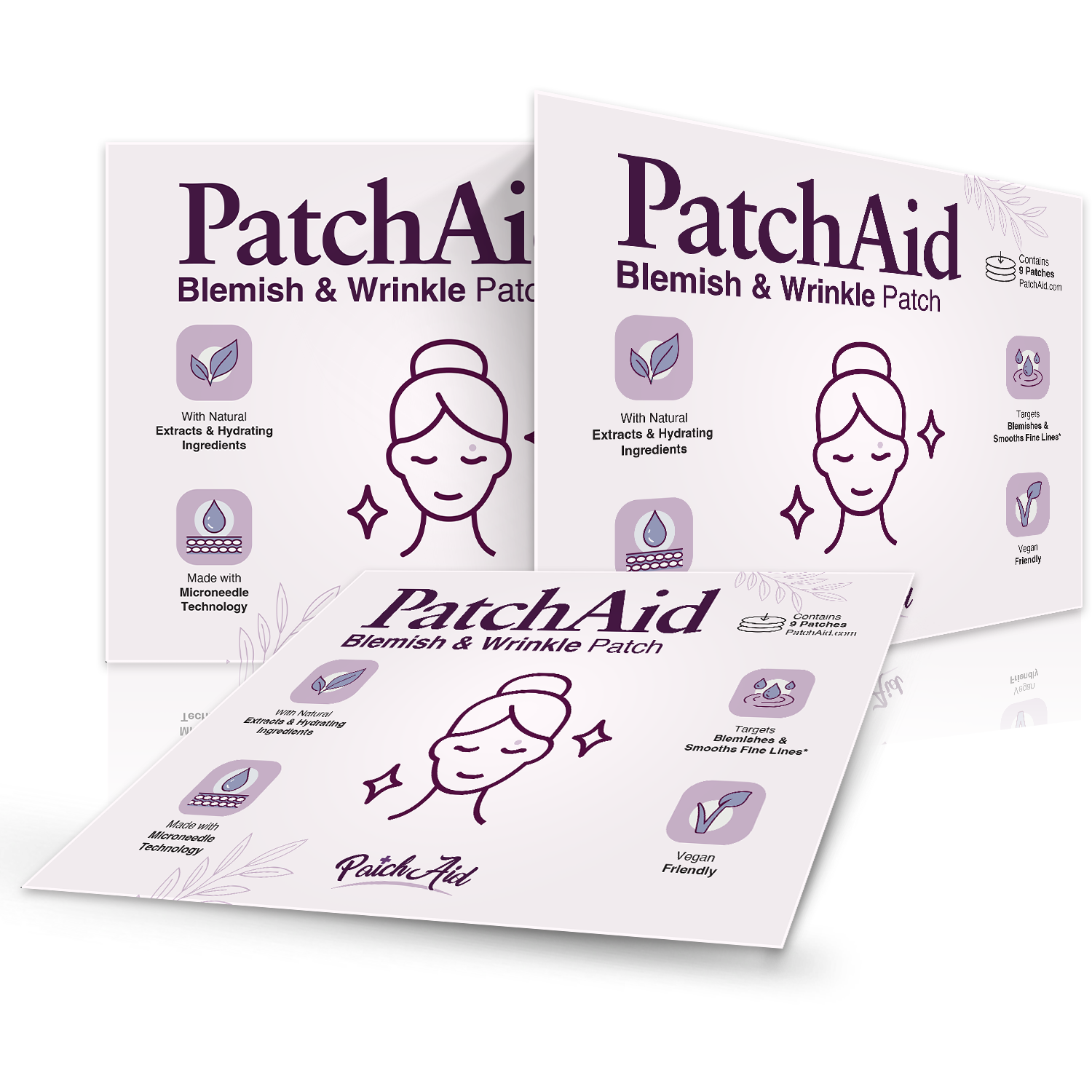 PatchAid – wholesale Skin Smoothing Kit – Blemish & Wrinkle Patch with Microneedle Technology3