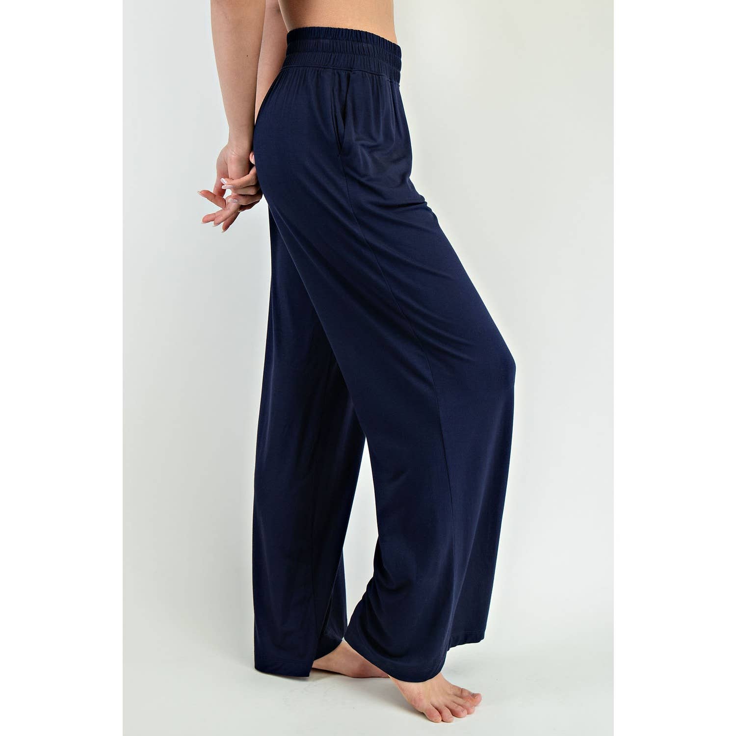 Rae Mode - Wholesale Pants - Women's - VISCOSE MODAL WIDE LEG PANT19