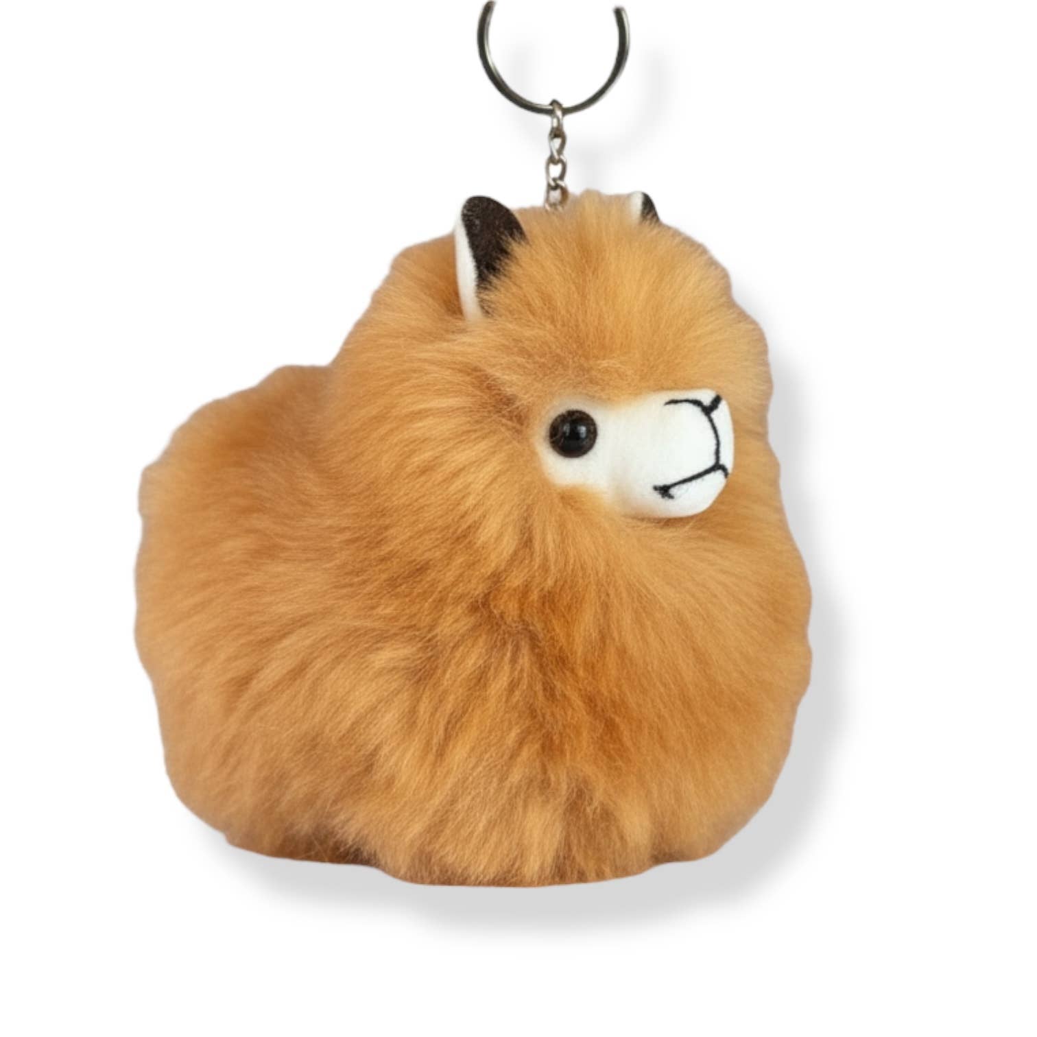 Zoe Artcrafts Corp. - Wholesale Keychain - Unisex - Alpaca Fur Head Keychain Llama Stuffed Animal Soft Plushy1