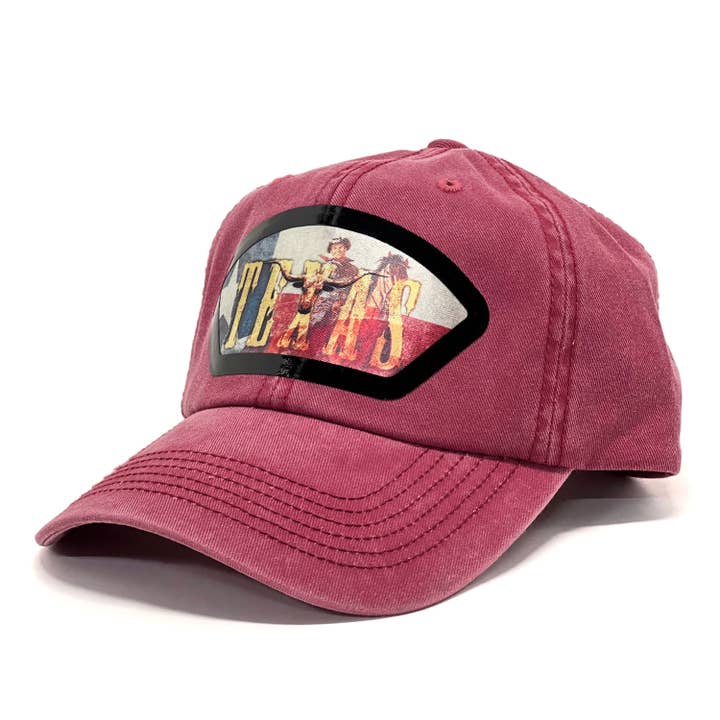 Casquettes de baseball « Texas » Western Snapback Trucker et haut de gamme pour la vente par Peace and Dozen Inc