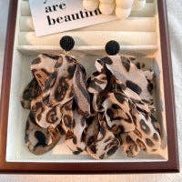 pinkblu02 - Venta al por mayor Pendientes de borla - Pendientes de borla de tela hechos a mano estilo boho para mujer5