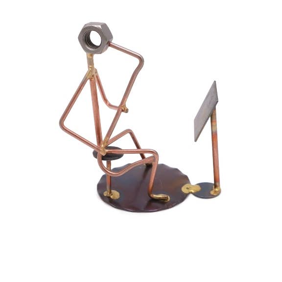 Rock Creek Metal Craft - Vente Décorations de table - Saxophone avec pupitre1